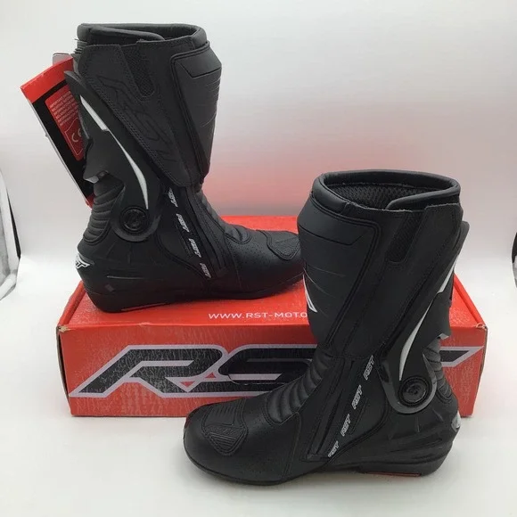 RST Tractech Evo‎ 3 III Sport CE Mens Motorcycle Boots Black Size 6.5 NEW