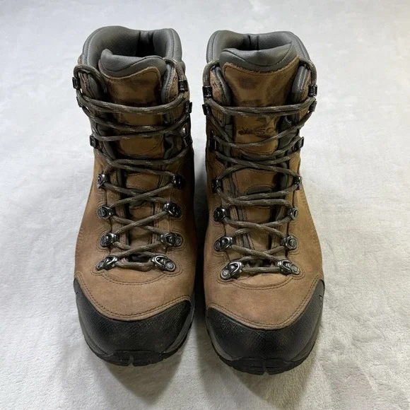 Vasque St. Elias GTX Gore-Tex Hiking Boots Men's 11 Brown Vibram Leather 7162M