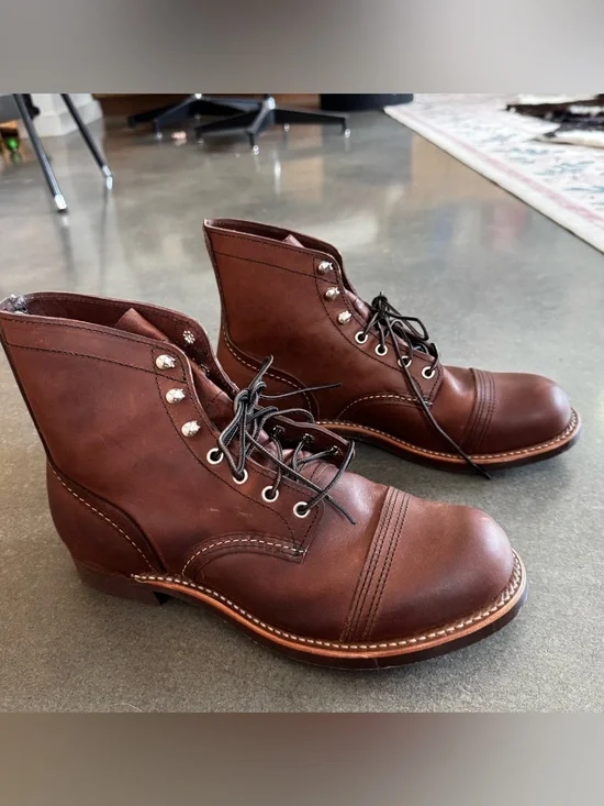 Men’s Red Wing Brown Leather Boots