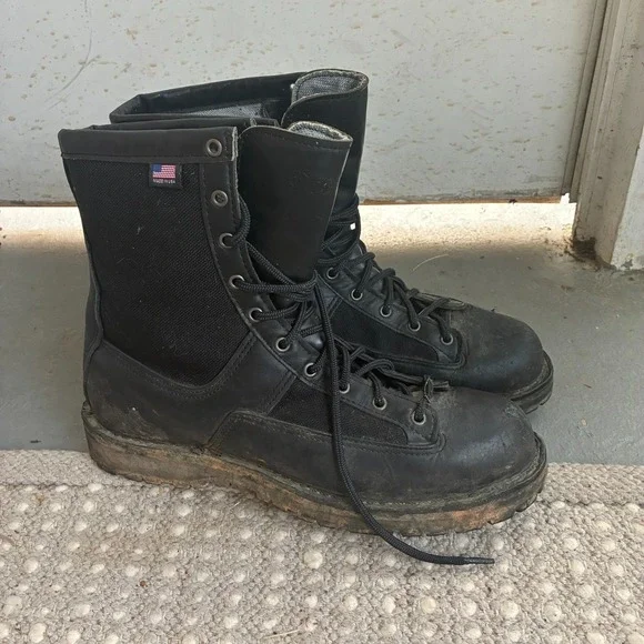 Danner Acadia 21210 Black Goretex 8 Duty Boots Men's Size 12.5
