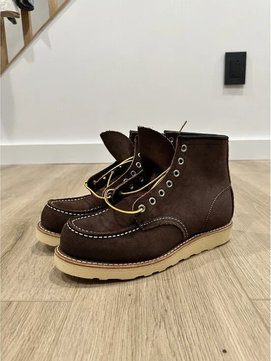 Red Wing 8878 Leather Boots Shoes Men Size US 6 E Brown