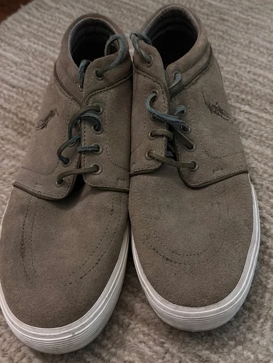 Polo by Ralph Lauren Olive Suede Chukka Boots