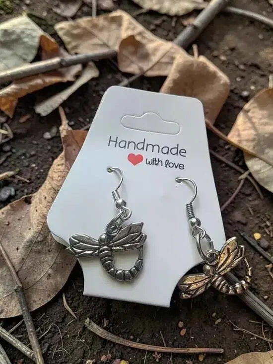 Handmade Dragonfly Earrings
