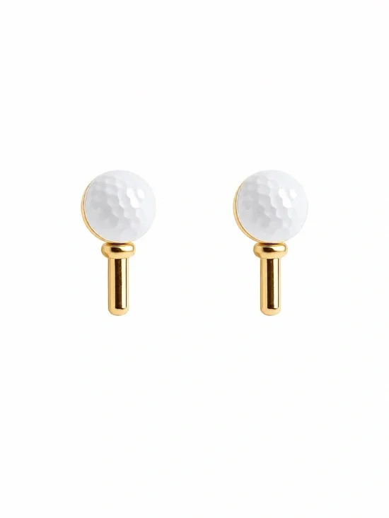 Tee It Up Golf Earrings (7791)