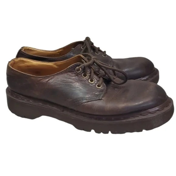 Vintage Doc Dr.Martens Mens Y2K Made in England boorish shoes sz UK 6 US 7