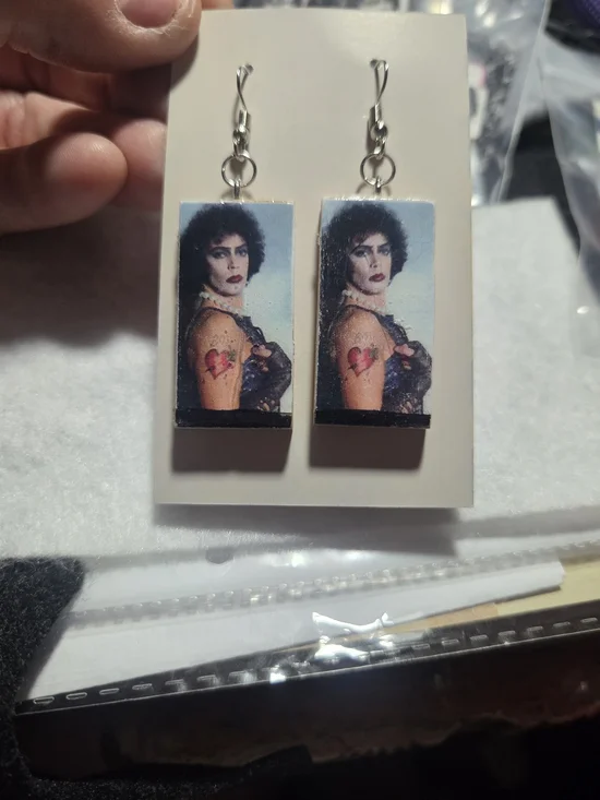 Handmade Rocky Horror Picture Show Earrings