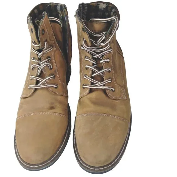 Outpost Makers LEATHER MEN'S BOOTS SZ. 12-excellent‎ condition, camping o…