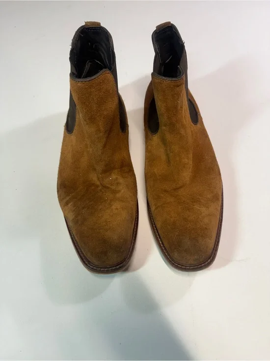 Alfani Men's Suede Chukka Boots in Tan Brown