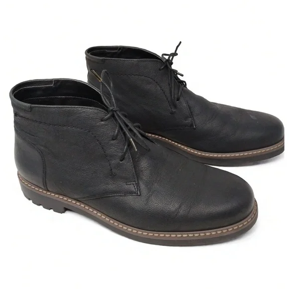 Florsheim Chukka Boots Mens 10.5 M 11827 Ankle Lug Sole Memory Foam Streetwear