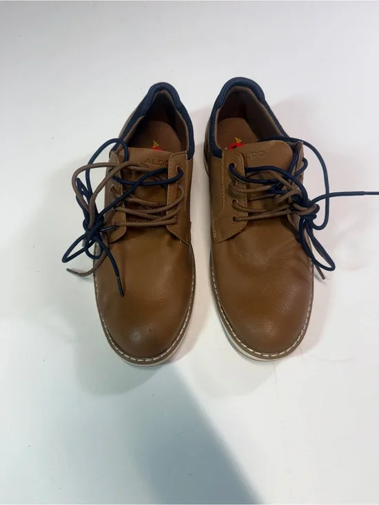 ALDO Men’s Brown Chukka Boots with Navy Trim