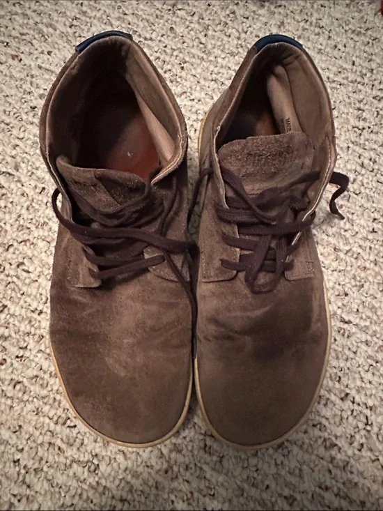 Men's Birkenstock Brown Suede Casual Lace-Up Boots 42