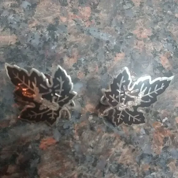 Sterling Vintage Earrings from Siam