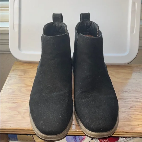 Jansen‎ Milan Black Suede Chelsea Boots Mens Size 13