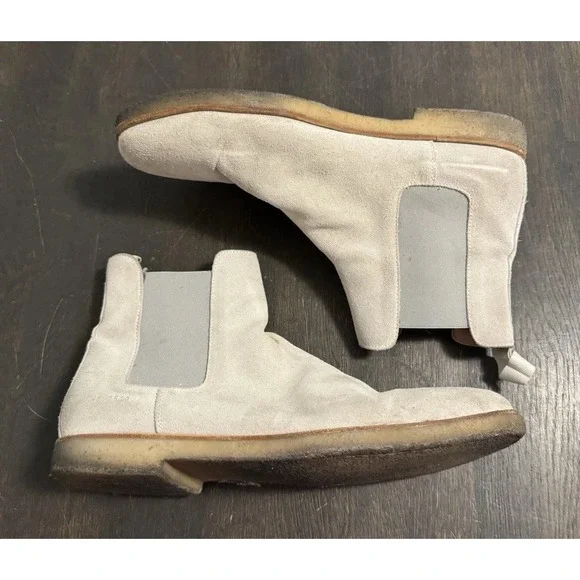 Common‎ Projects Chelsea Boots in Suede Tan Size 46 Chukka