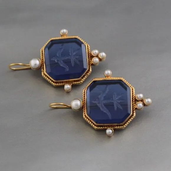 Pearl Drop Earrings #2427