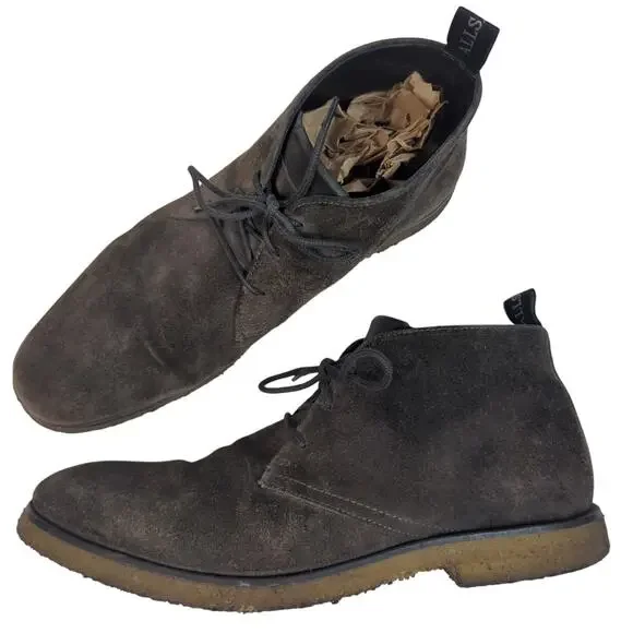 ALLSAINTS Luke Suede Desert Boot Lace Up‎ Mens 10 EU 43