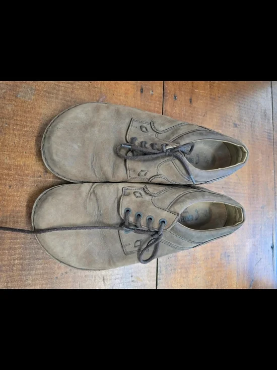 Birkenstock Men's Chukka Suede Boots in Light Brown