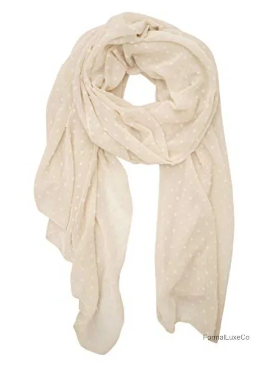 Lightweight Chiffon Oversized Long Shawl Scarf for Spring Summer Fall