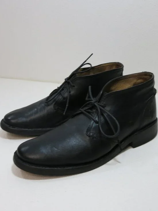 Frye Oil Tanned Leather Dress Chukka Boots Footwear Men's Hand Made Shoes Sz 8 D