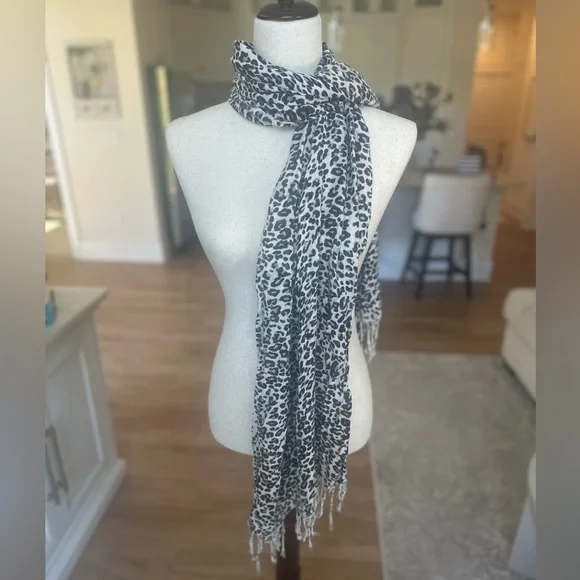 Leopard Print Scarf