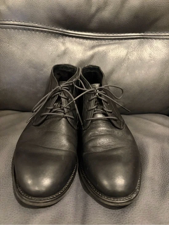 Cole Haan Black Leather Chukka Boots