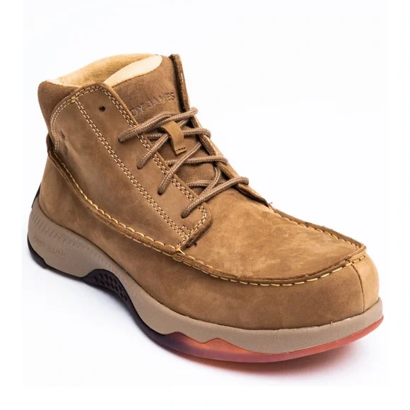 Men's Casual Moc Toe Chukka Boot - Tan