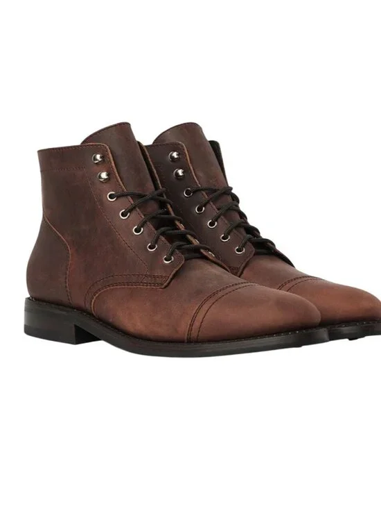 Thursday Boot Company The Captain Everyday Brown Leather Boots Size 6.5W