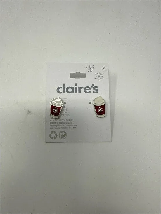 Claire’s Winter Drink Earring