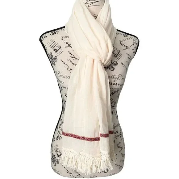 Target Brand Boho with Fringe Scarf/Cover-ups in One Size