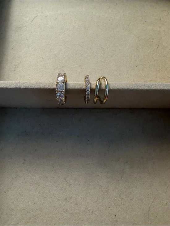 Kendra Scott Gold Ear Cuff Trio