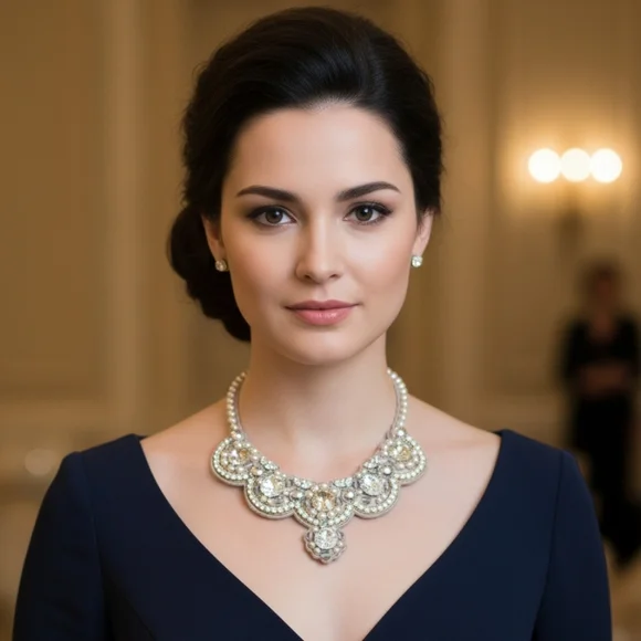 Silver Statement Necklace