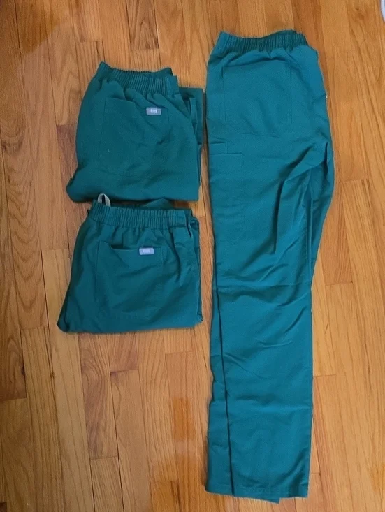 Figs Hunter Green Scrubs