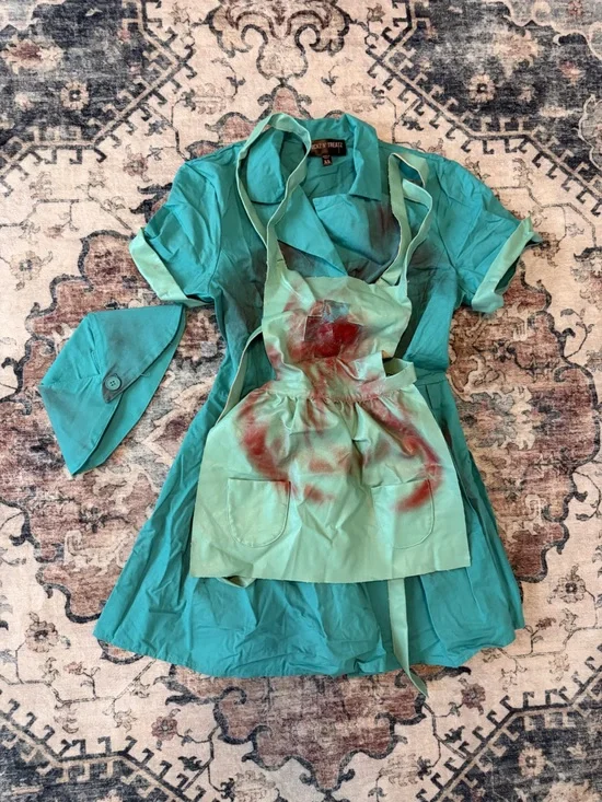 Tricks N Treatz Bloody Nurse Costume Set