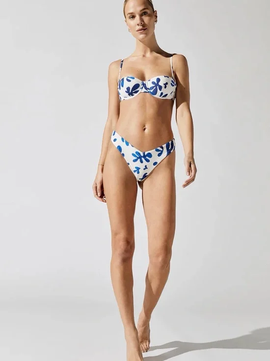 NWT 🏷️ WeWoreWhat Balconette Bikini Set (with extra matching bottoms)
