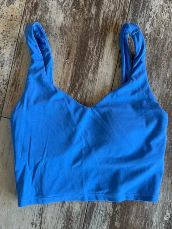 2 for $30 sale: Offline by aerie real me lowkey longline blue sports bra/ tank