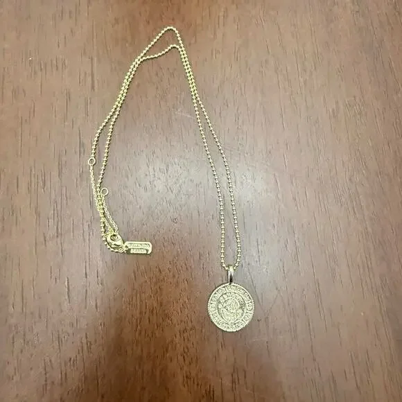 Melinda Maria Gold Zodiac Necklace - Cancer