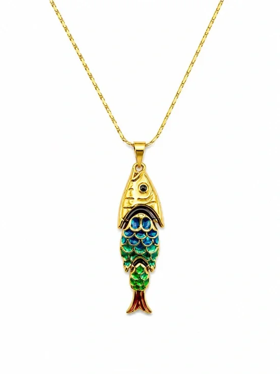 Dory Fish Necklace (Style 4)