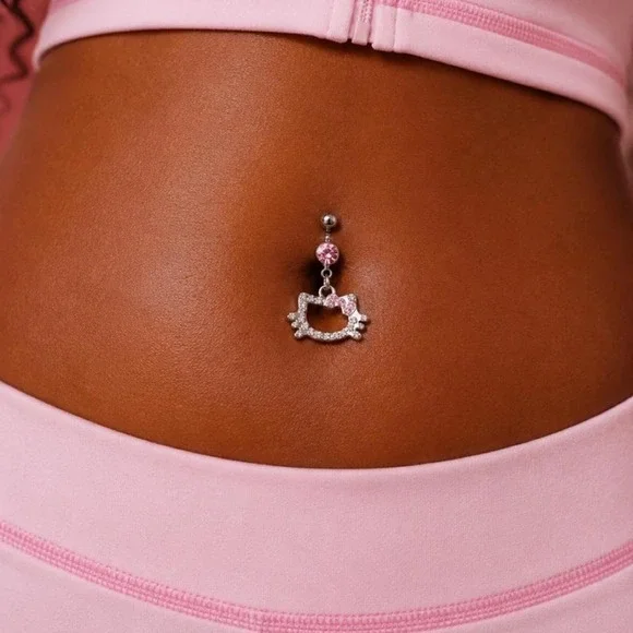 HK belly button ring