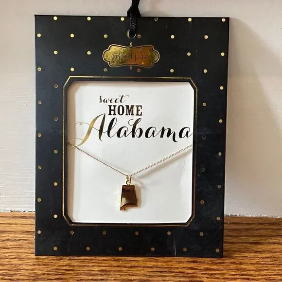 𝅺MUDPIE Alabama‎ State Necklace