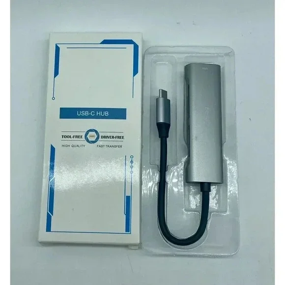 Memory Card Reader SD/TF Card Reader USB-C to MS Type-C Card‎ Reader