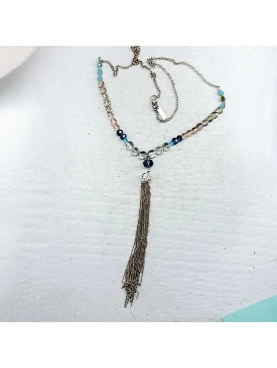 5286mc. Lydell NYC Navy Necklace