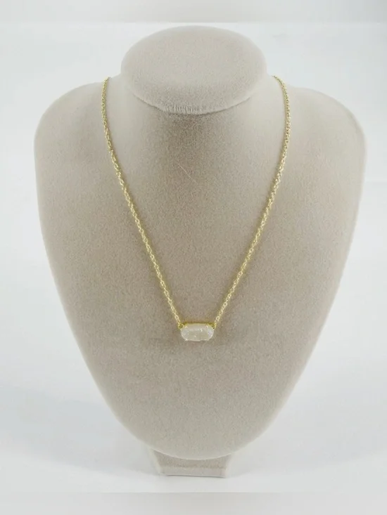 Kendra Scott Drusy Necklace Gold Plated