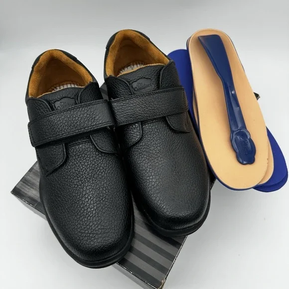 Dr. Comfort Scott Men's Diabetic Shoes Black 9210 Size 11 extra Wide -‎ NIB