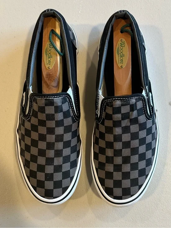 🖤 Vans Classic Slip-On Checkerboard Sneakers Men’s 9.5