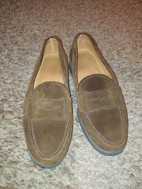 Brooks Brothers MIUSA Suede Penny Loafer
