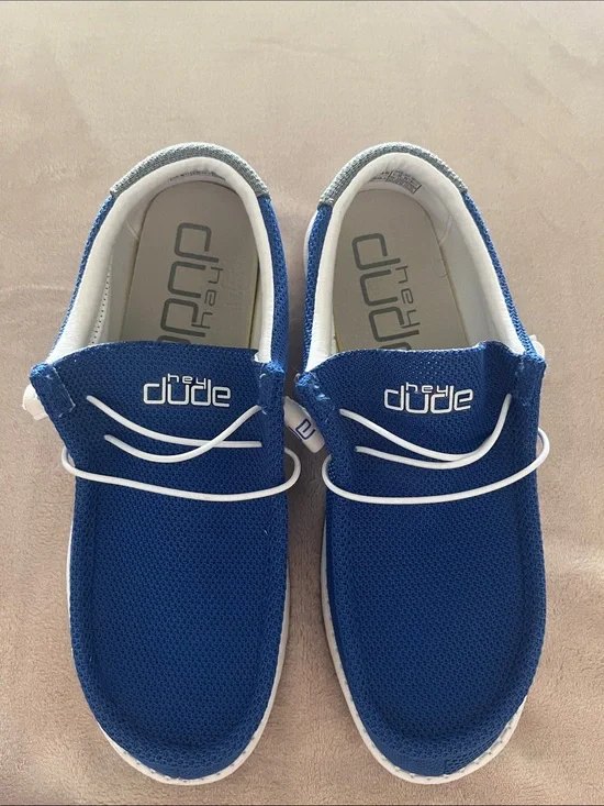 HEYDUDE Men’s Wally Sox “Go Blue” Slip-On