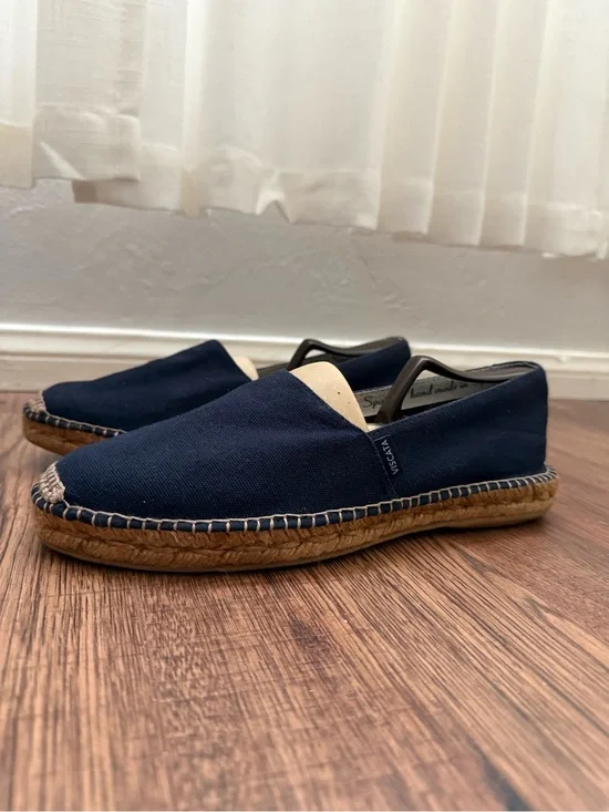 Viscata Men’s Navy Canvas Espadrilles Slip-On