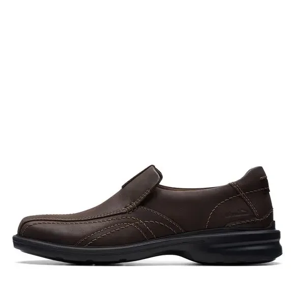 NWT Clarks Men's Gessler Step Loafer Brown 8.5 US