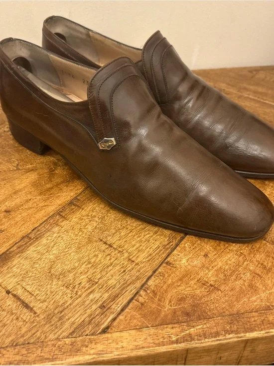 Vintage Salvatore Ferragamo Men's Dress Shoes Size 9.5B