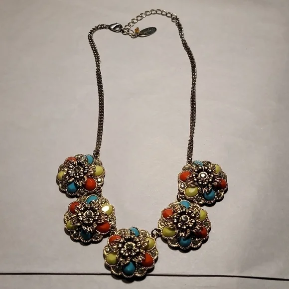 Jules C Rhinestone Necklace